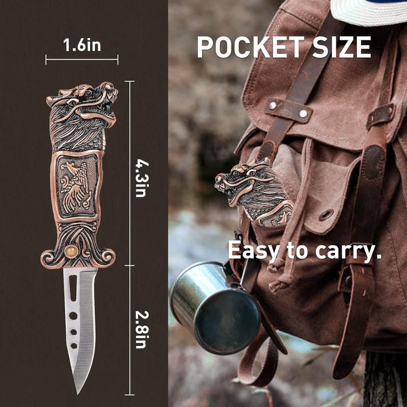 Lighter, Windproof Dragon Gas Lighter, Cool Design for Gift, Exquisite