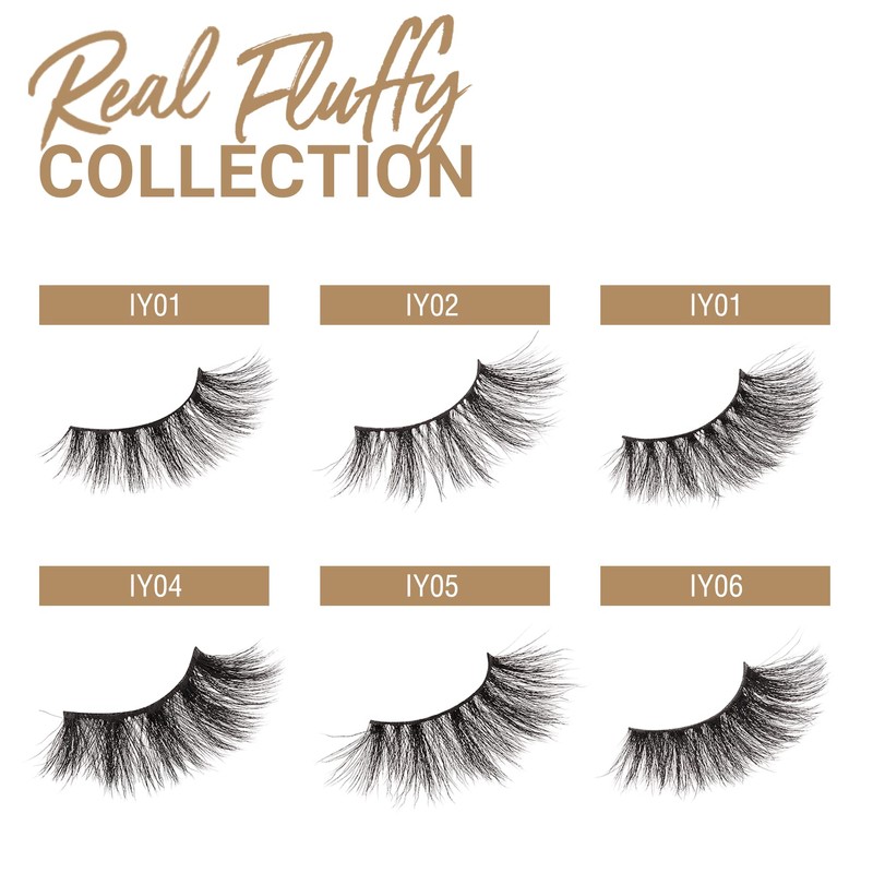 i-ENVY False Lashes Natural Wave Effect Eyelashes Eye Lifting Curls