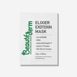 Bottederm mask pack Elysier Exotocin mask 1 box 10 sheets Soothing moisturizing Bottederm mask pack 1 box Elysier essence 15 sheets / 보떼덤 마스크팩 엘리시어 엑소토신 마스크 1box 10매 진정 보습 보떼덤 마스크팩 1박스  엘리시어 에센스 15장