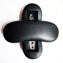 MingYi.office Replacement Office Chair Armrest Arm Pads Caps Kidney Shaped (Set of 2)