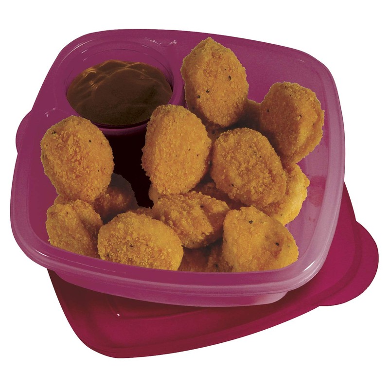 Take A Dip 2 The Side Orange-Yellow Food Storage Snack