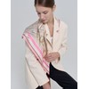 Dal D Unit Silk Scarf Square 65 Brown