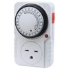 Generic 240V Mechanical Timer with Dual Outlet for Aquarium, Grow