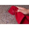 Living Fashions 8 Pack Dish Towels - Absorbent Weave Pattern