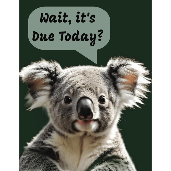 Koala Notebook: Standard college ruled composition notebook, 8.5x11, 100 pages,