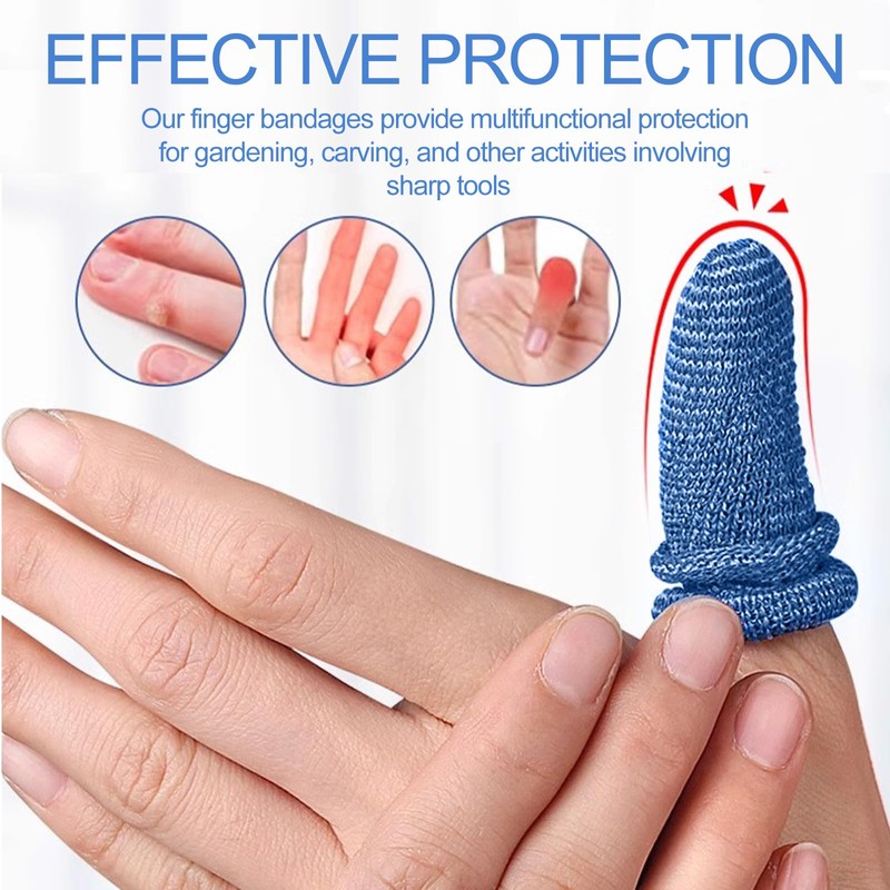 Asheyya 50 Pcs Finger Bandages Tubular Set, Finger Bandage Stall