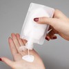 10Pcs 30ml Transparent Portable Fluid Packing Bags, New Travel Size