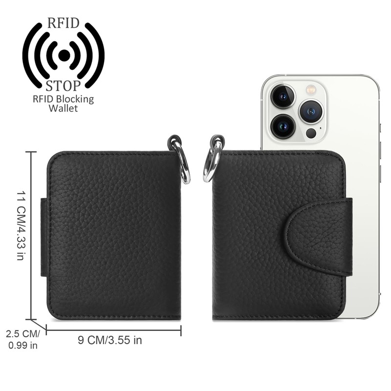 SENDEFN Women's Small Purse with RFID Protection, Mini Short Purse
