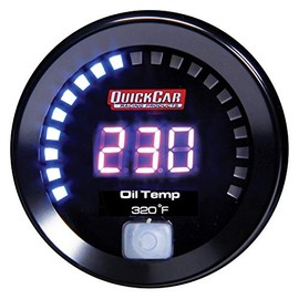 Quickcar Racing Products 67-009 Digital Oil Temperature Gauge