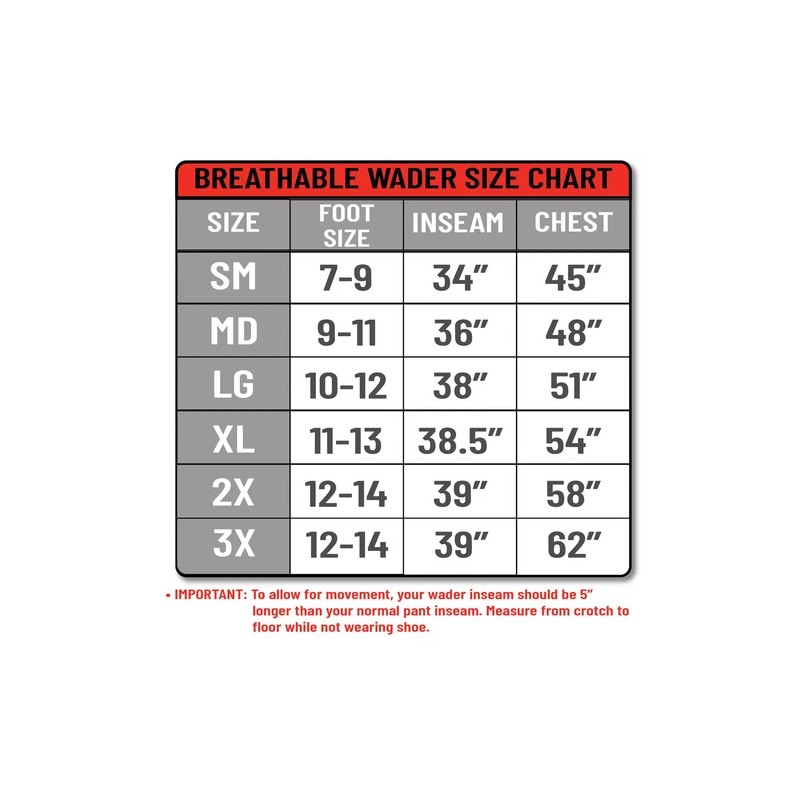 Paramount Outdoors OBSIDIAN Pro-Series Breathable Wader - Charcoal, XL