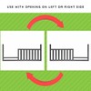 CC KITS Toddler Bed Safety Guard Rail Conversion Kit for