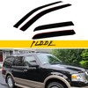 PLDDE Rain Guards Compatible with 1997-2017 Ford Expedition 1998-2017 Lincoln