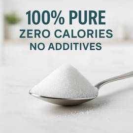 GiDeli Erythrit 0,5 kg im eimer Kristallzucker lebensmittel Ersatz als Vegane & zahnfreundliche Zucker Alternative