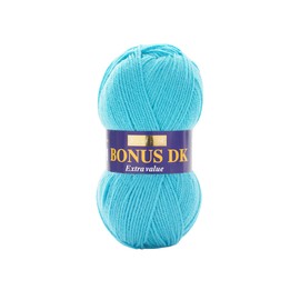 Hayfield Bonus DK Double Knitting, Turquoise (998), 100g by Sirdar