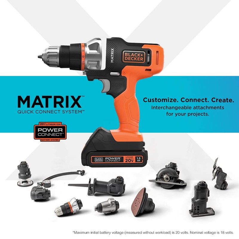 BLACK+DECKER MATRIX Trim Saw Attachment with 3-3/8 Inch Carbide Blade