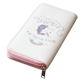 Timlee Cute Rainbow Unicorn Long Wallets Long Purse Cute White Unicorn Wallets For Girls Kids Christmas Gift (Unicorn)