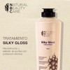 NATURAL BEAUTY CARE Silky Gloss Tratamiento Cabello, Sérum Brillo 300