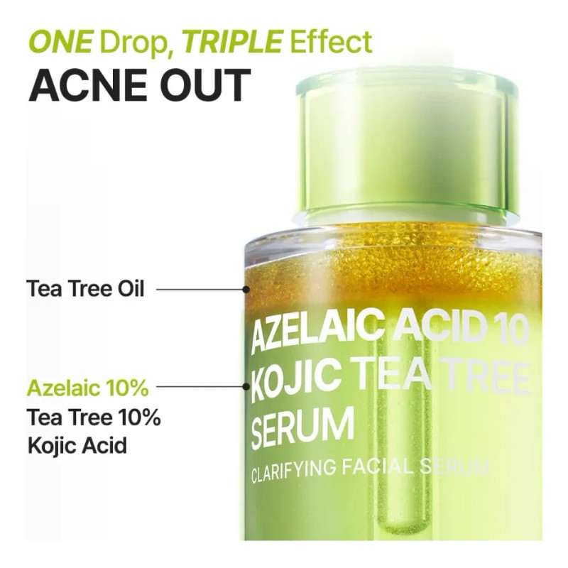 Purito Azelaic Acid 10 Kojic Tea Tree Serum Global 30ml