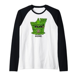 Home Castle Grayskull He Man Toy 1980 Raglan Baseball Tee