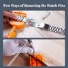 Watch Link Removal Kit, SIXCOLORS Professional Watch Repair Tool Kit