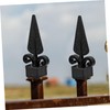 FOYTOKI 10Pcs Fence Post Caps Decorative Covers for Garden Durable