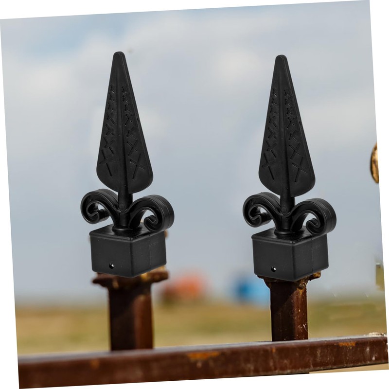 FOYTOKI 10Pcs Fence Post Caps Decorative Covers for Garden Durable