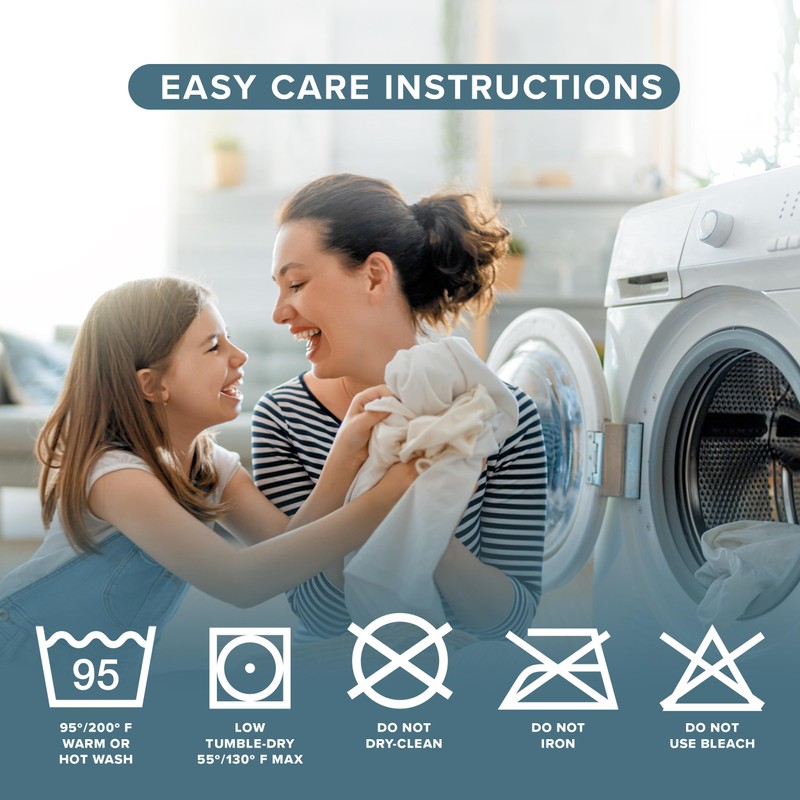 Bare Home Split Head Flex King Mattress Protector - Premium