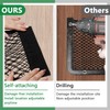 4PC Car Storage Net Organiser (40x25cm) - Universal Elastic Mesh