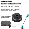 4Pcs Strimmer Wire Replacement - Durable Nylon Line for Grass