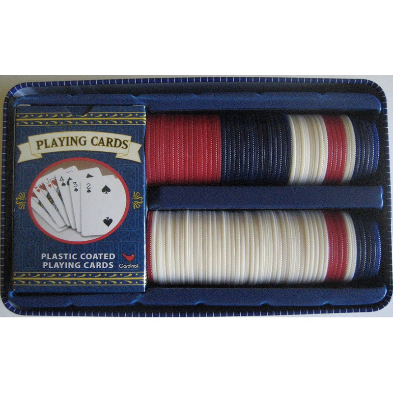 Deluxe Playing Cards, Poker Chips & Dice
