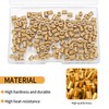 150 Pcs M3 Threaded Inserts, Knurled 3D Printing Nuts, Embedment