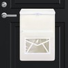 Mail Slot Catcher Bag, Indoor White Mail Catcher Felt Cloth
