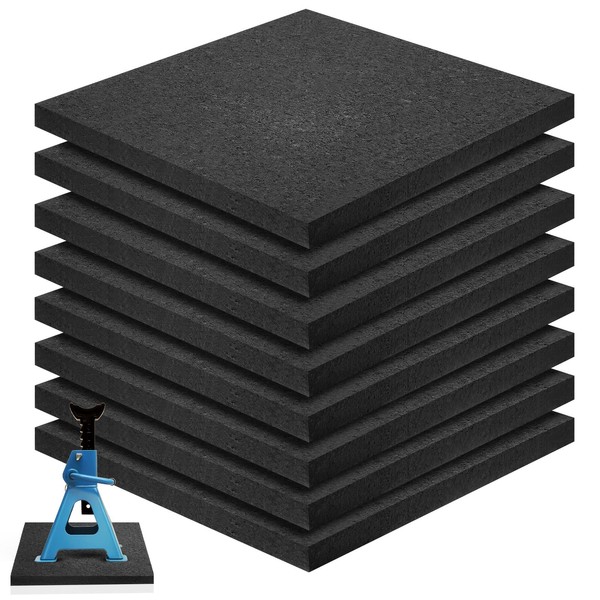 BBTO 8 Pieces RV Jack Blocks Rubber Pads 12 x