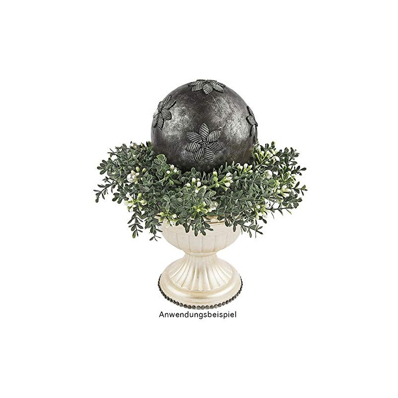 Ideen mit Herz Decorative Wreath, Design 2, Inside: Diameter 9.5