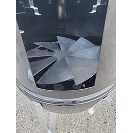 Hunsaker Smokers Vortex Plate Heat Deflector for 14.5" WSM