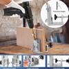 Oblique Hole Drilling Template Pocket Jig Dowel Clamps Device Set