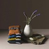 Wheatbags Love Linen Luxe Lavender Heat Pack, Slate