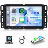 4+64GB 8 inch Car Radio Stereo for GMC Sierra 2007-2013
