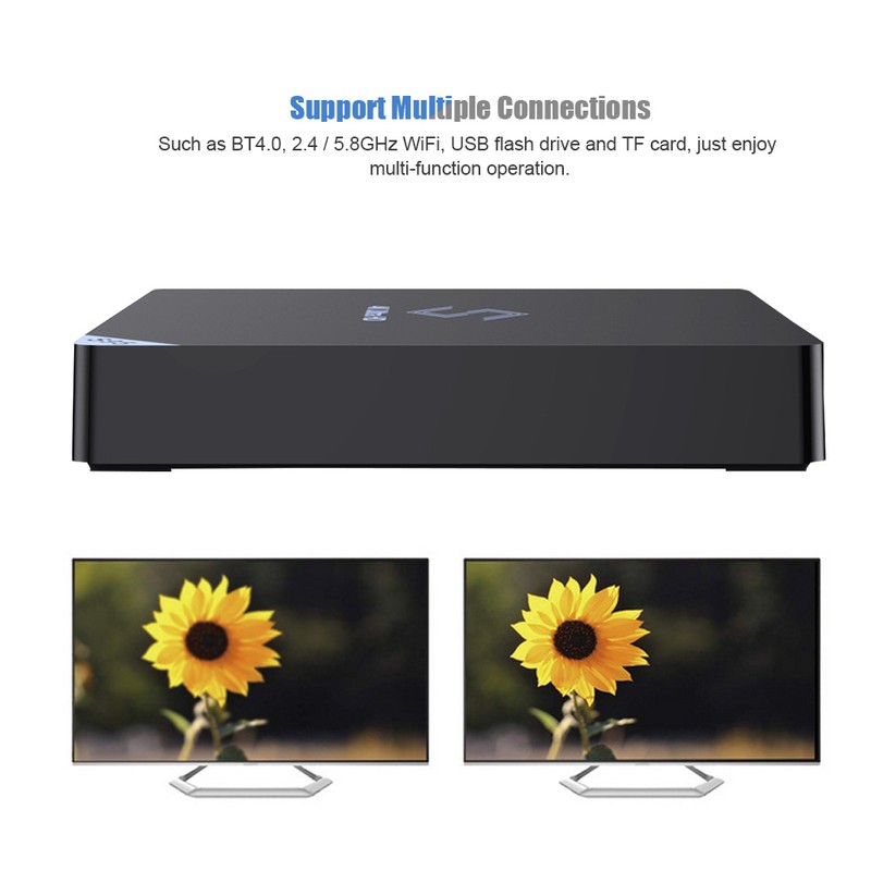 S95 S905X2 2+16G Dual WiFi+BT4.0 STB Smart TV Box HD
