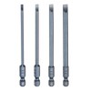 sourcing map 4pcs SL3 SL4 SL5 SL6 Magnetic Slotted Screwdriver
