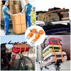 4 Tie Down Straps Short, Adjustable Cargo Straps, Durable Bicycle