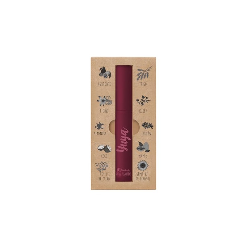 Mascara de pestañas Rimel yuya - 10 aceites naturales -