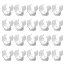 PEX pipe clamp, 20 1/2 inch PVC pipe and hose clamps, plastic U-shaped pipes clamp tool, pipe bracket socket plastic pipe clamp tool, support bracket socket fixed pipe