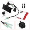 JAVIK 704-82570-08-00 Main Switch Panel Outboard Single Engine Key Switch