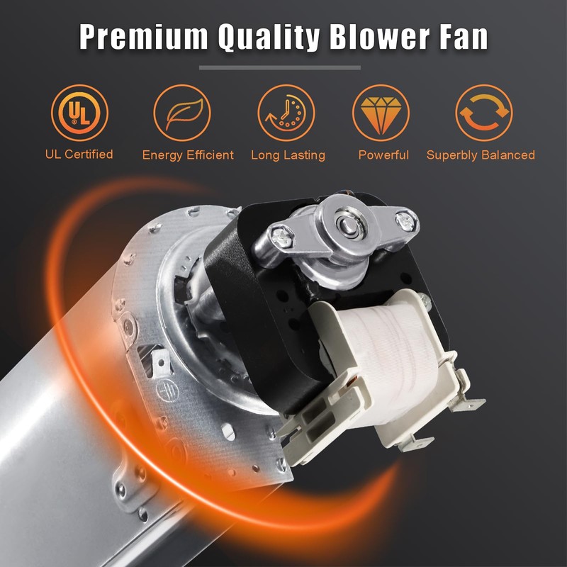 Criditpid UZY6 Blower Fan for Superior, Lennox, BIS, Astria Fireplaces,
