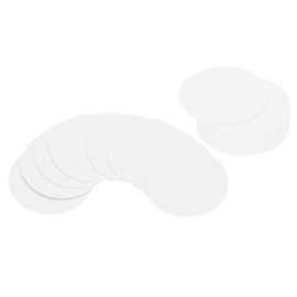 PATIKIL 2inch Circle Card Stock, 50Pcs Round Shape Cutouts Paper Thick Cardstock Coaster for DIY Craft Projects Classroom Bulletin Board Decor, White