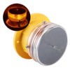 AYNEFY Ship Beacon Light，Boat Flashing Light Solar Power Sidelight IP68