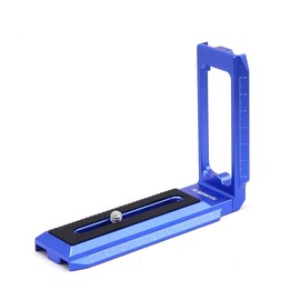 Horizontal Vertical Dual Arca-Swiss Type Design Quick Release L Bracket for Camera RSC2/RS3 PRO Stabilizers Tripod Accessories (Blue)