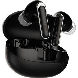 AVIOT TE-U1 Fully Wireless Earphones, Bluetooth 5.3, Up to 41.5 Hours of Playback, Noise Canceling, Wireless Charging Compatible, Waterproof and Dustproof (IPX4), Lightweight Design, External Sound