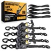 Retractable Ratchet Straps 1 Inch x 10 Feet 1,500lb Break